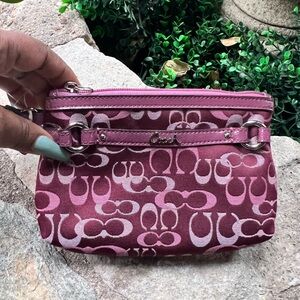 *SOLD* Coach Logo Wristlet